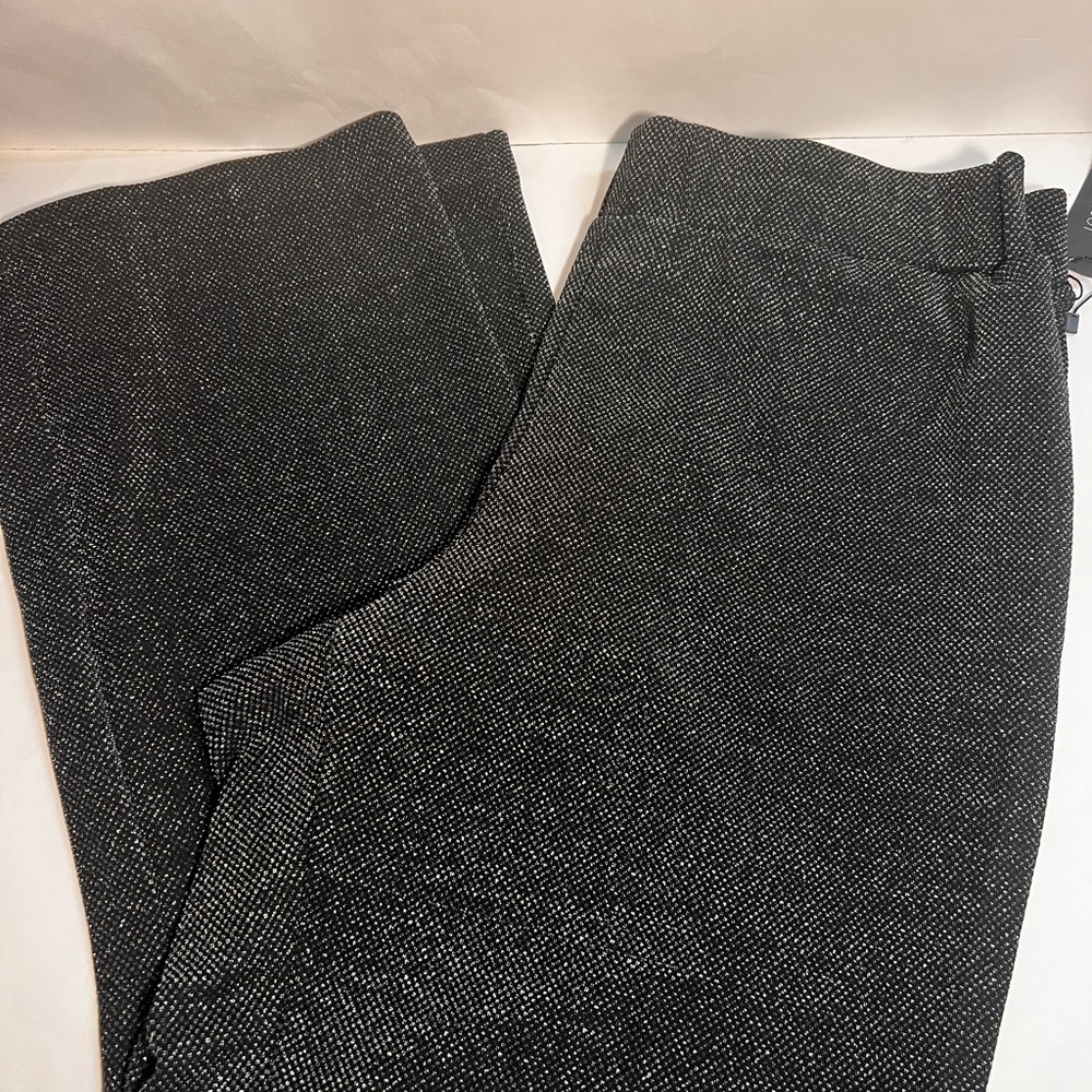 Chic Black and White Tweed Pants With A Hint Of Shimmer/Sparkle 🌟